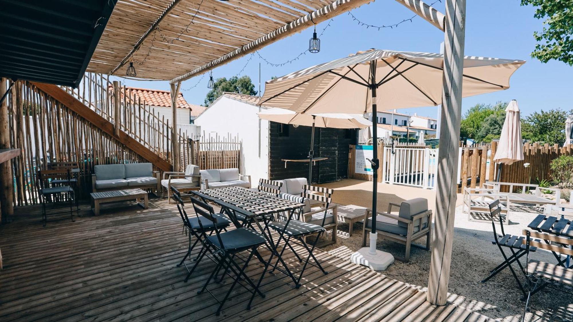 Camping La Pree Les Portes-en-Re Exterior foto